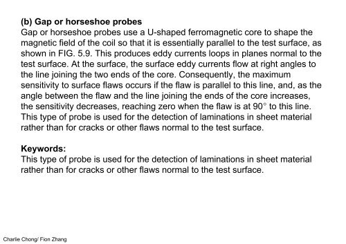 Electromagnetic Testing - Eddy Current Testing Applications Chapter 5 & 6