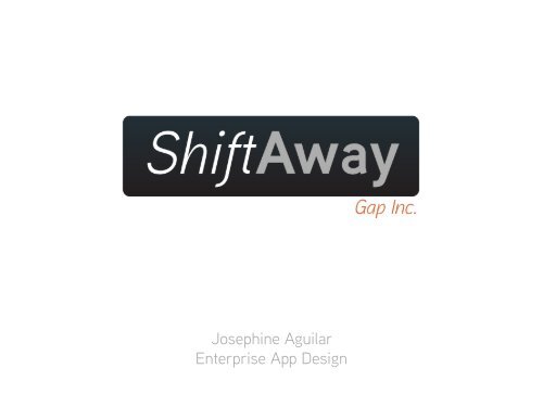 Shift Away App Design