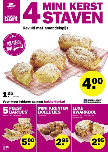 Bakker Bart Folder 22 december t/m 4 januari 2014