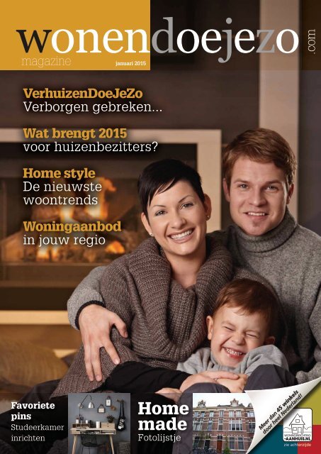 WonenDoeJeZo Zuid Nederland, editie Januari 2015