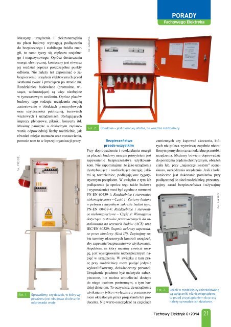 Fachowy Elektryk 6/2014