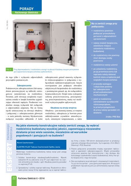 Fachowy Elektryk 6/2014