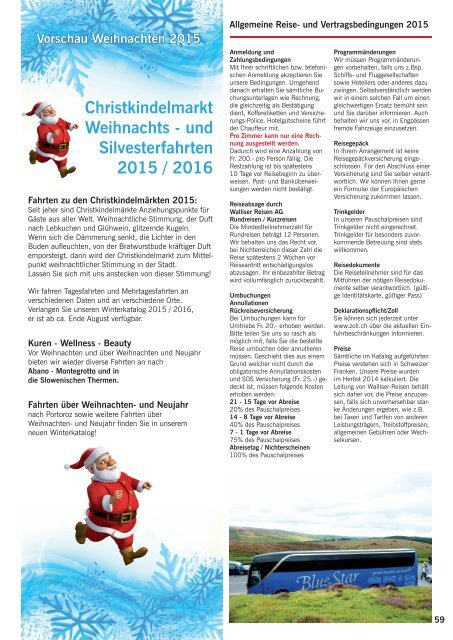 Walliser Rundreisen 2015