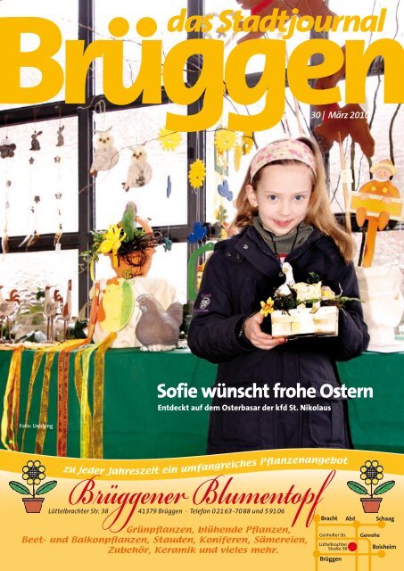 Sofie wünscht frohe Ostern