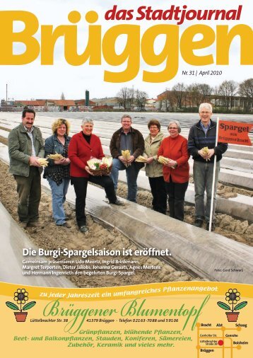 Die Burgi-Spargelsaison ist eröffnet.