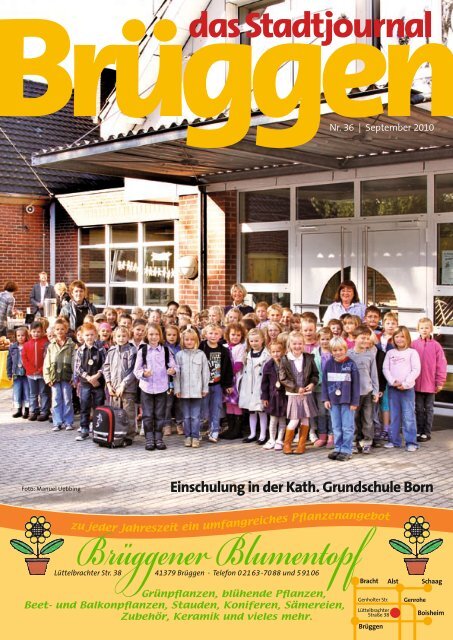 Einschulung in der Kath. Grundschule Born