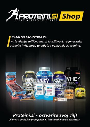 Proteini d.o.o. - Katalog proizvoda