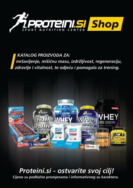 Proteini d.o.o. - Katalog proizvoda