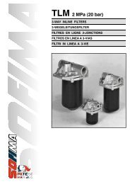 TLM 2 Mpa (20 bar) - sofima hydraulic filters