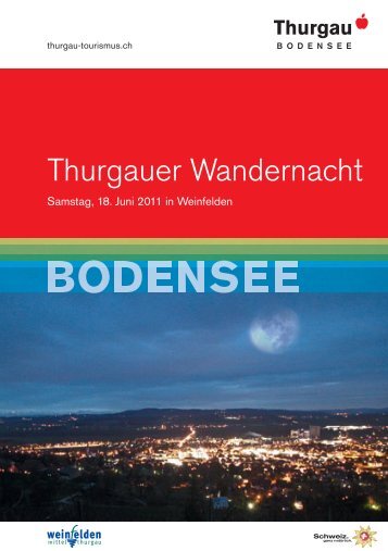 Thurgauer Wandernacht - Schweizer Wandernacht