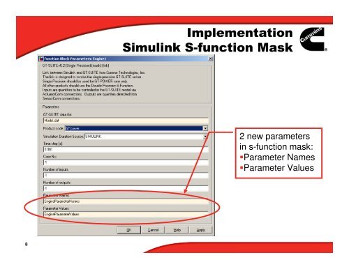 Parameter Tuning Real Time Engine Models - Gamma Technologies