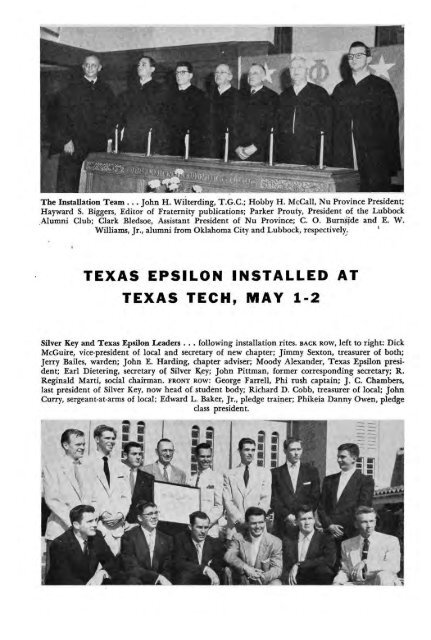 1953–54 Volume 78 No 1–5 - Phi Delta Theta Scroll Archive