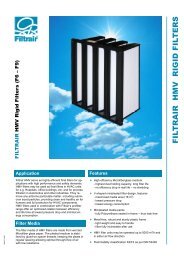 Literature - DropSafe (DS) Rigid Pocket Filter G4 - Filtrair BV