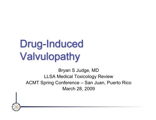 Drug-Induced Valvulopathy