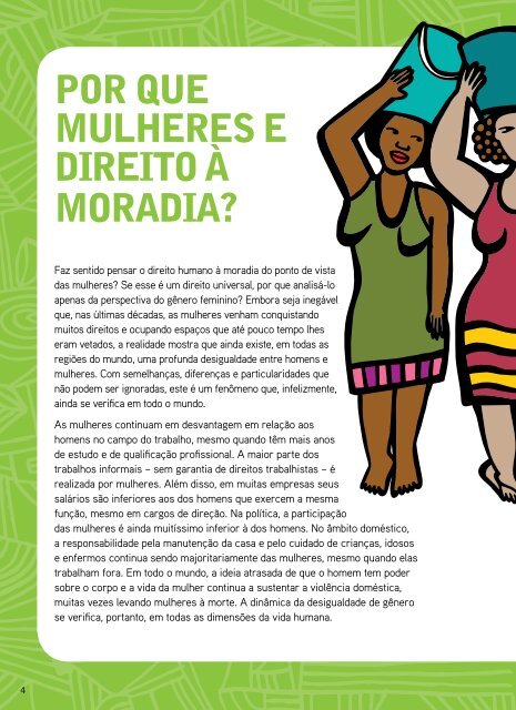 COMO FAZER VALER O DIREITO DAS MULHERES à MORADIA?