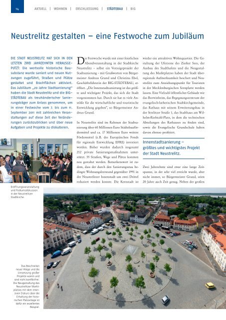 Ausgabe 2 / 2011 - BIG BAU-Unternehmensgruppe