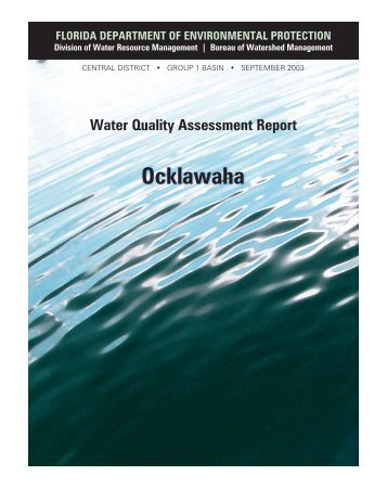 Ocklawaha - Florida Department of Environmental Protection