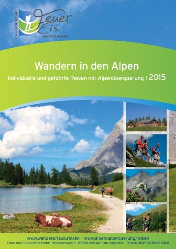 Wandern in den Alpen