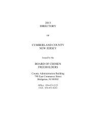 Print an Official Cumberland County Directory
