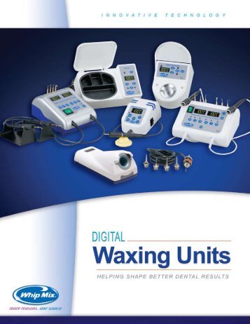 Wax Tools Brochure - Whip Mix