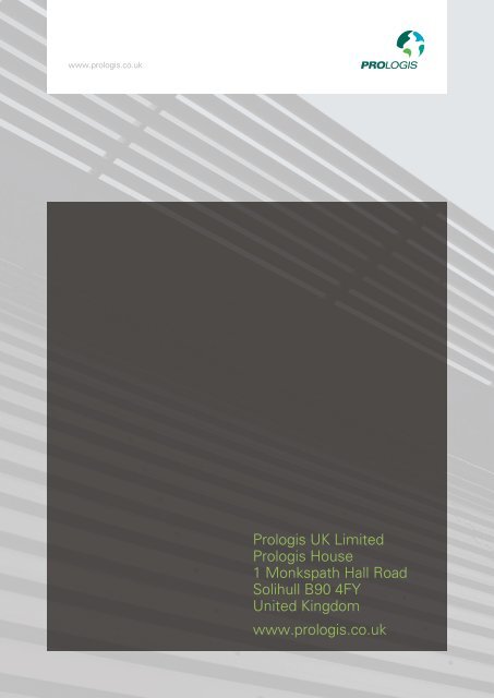 download brochure - Prologis