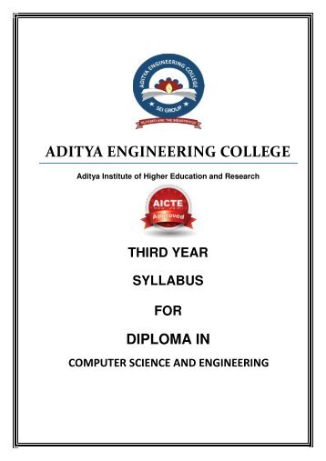 3rd year - Aditya Engineering College