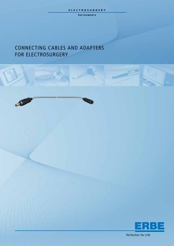 connecting cables and adapters for electrosurgery - Elmed