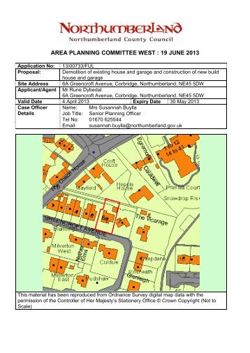 (Attachment: 3)Report (215K/bytes) - Northumberland County Council