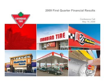 Presentation - Canadian Tire Corporation
