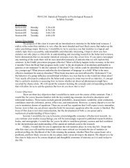 PSYC 210: Statistical Principles in Psychological Research