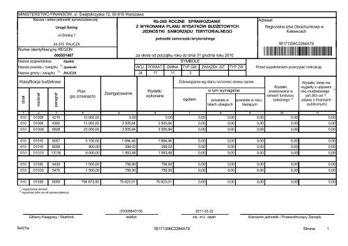 MINISTERSTWO FINANSÃW, ul. ÅwiÄtokrzyska 12, 00-916 ...