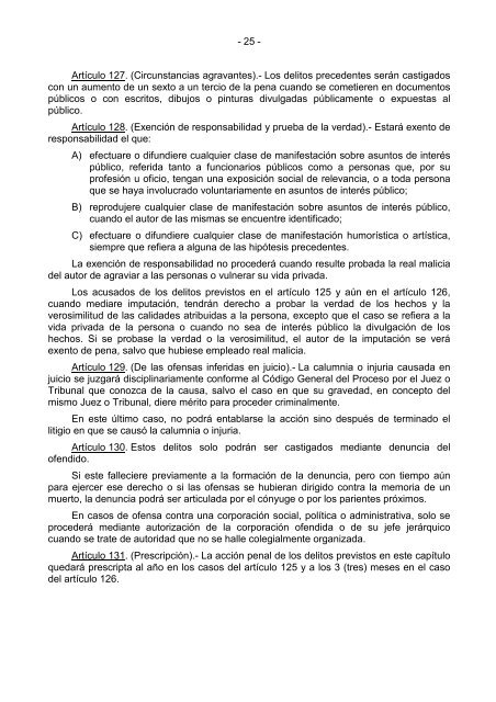 REFORMA DEL CÓDIGO PENAL URUGUAYO (versión aprobada por comisión CRR)