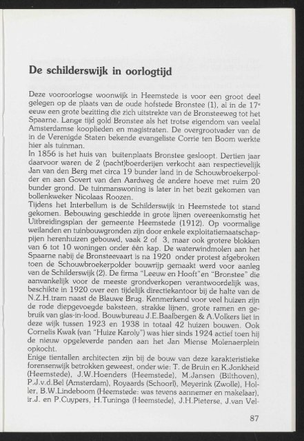 28e jaargang No. 108 April 2001 - Historische Vereniging ...