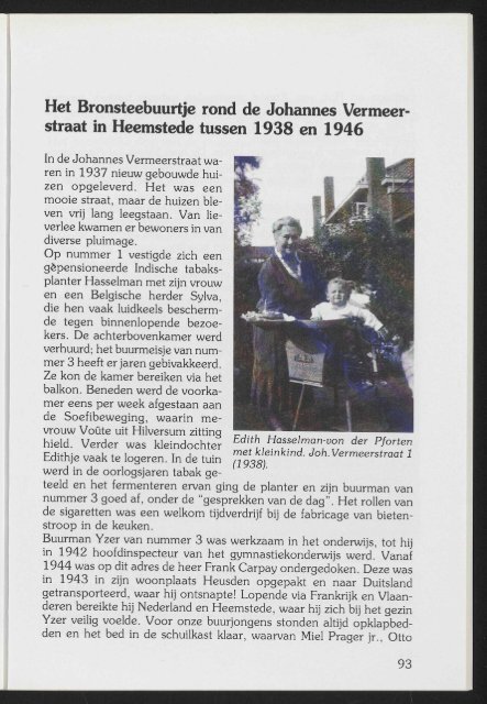 28e jaargang No. 108 April 2001 - Historische Vereniging ...