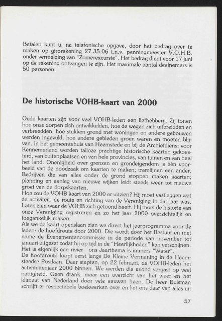 28e jaargang No. 108 April 2001 - Historische Vereniging ...