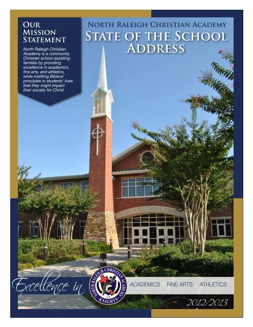 Excellence in - North Raleigh Christian Academy