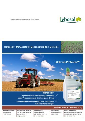 Herbosol - Lebosol Dünger GmbH