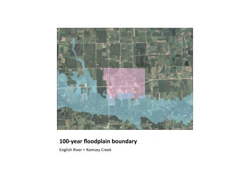 floodplain mapping activities on kalona's west ditch - City of Kalona