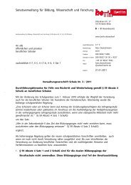 Verwaltungsvorschrift Schule Nr. 3/2011 - OSZ Farbtechnik und ...