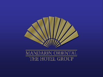 Mandarin Oriental International Limited - Mandarin Oriental Hotel ...