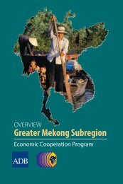 Greater Mekong Subregion Economic Cooperation ... - Gms-sef.org