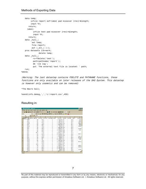 Methods of Exporting Data to ASCII or EBCDIC - sasCommunity.org