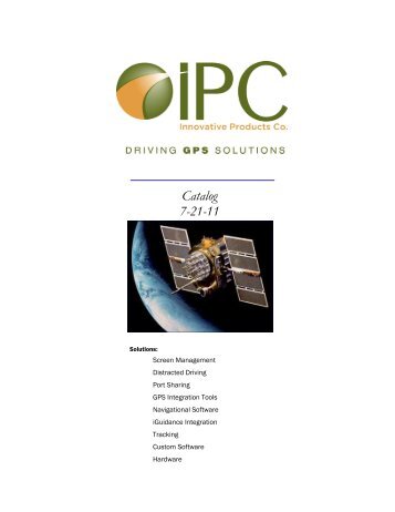 Product Catalog - Distracted Driving Statistics