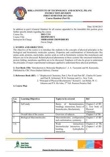 Handout - Student Welfare Division