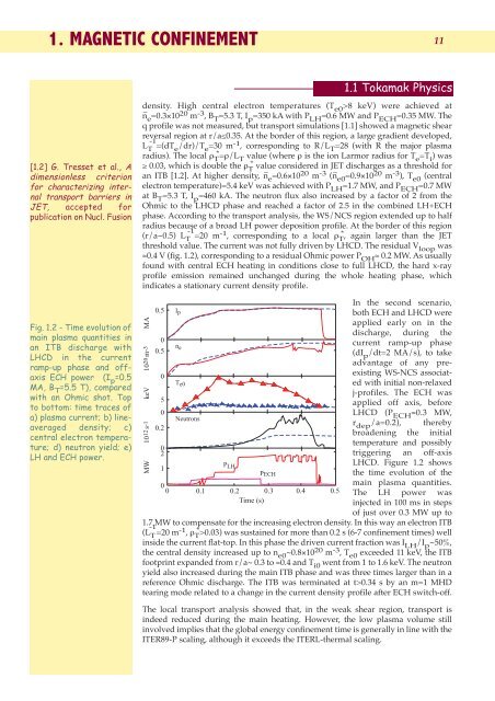 1. magnetic confinement - ENEA - Fusione