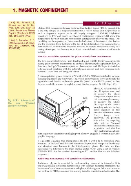 1. magnetic confinement - ENEA - Fusione