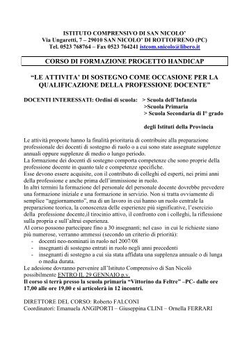 Programma - USP di Piacenza