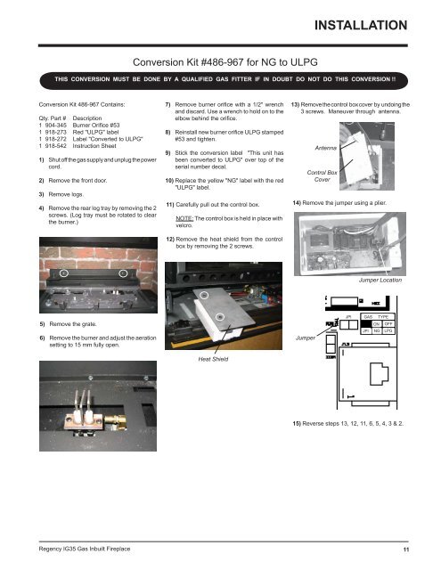Regency IG35 owners & instal manual.pdf