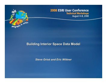 Building Interior Space Data Model
