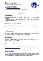 elterninfo 1 - Gutenbergschule Dieburg
